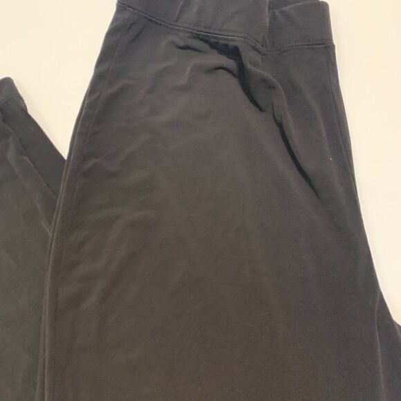 Susan Graver Essentials Black Pull on Pant - Picture 4 of 8